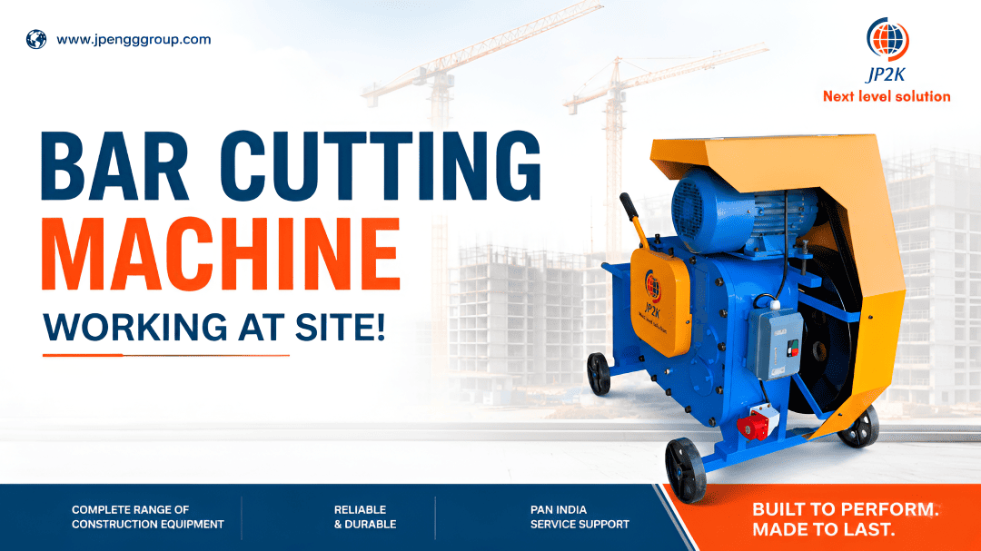 Rebar Cutting Machine Working at Site!